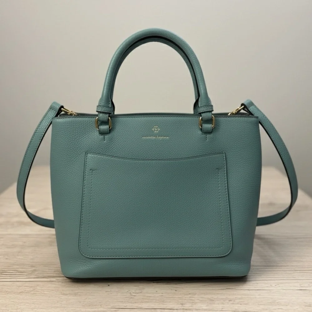 Nanette Lepore Baby Blue Crossbody Handbag Bag Purse